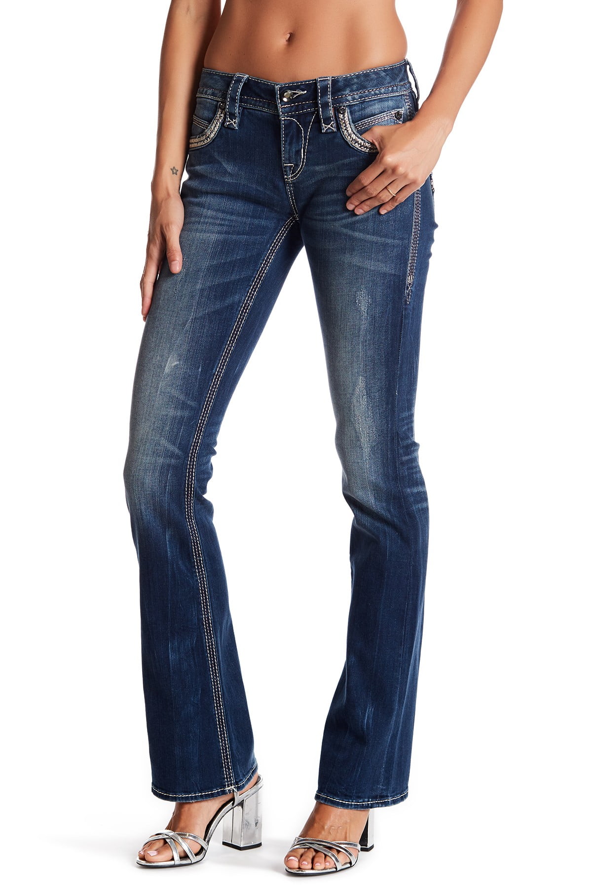 rock revival high rise jeans
