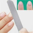 thumbnail image 4 of 5 PCS Diamond Nail File Double Sided Metal Fingernail File Manicure Files for Polish Nail, Removes Nail Ridges, Nail File and Buffer Set for Pedicure Manicure Kit 5inch, 4 of 4