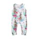 thumbnail image 1 of Body De Bebé Canastilla Onesies Para Niños Pequeños Pantalones Sin Mangas Mameluco Estampado De Conejito De Pascua Ropa Blanca Odeerbi LM103-1839, 1 of 8