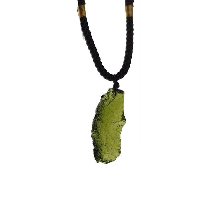 Moldavite Naturelle Verre Impact Pierre Chakra Énergie Météorite Tchèque