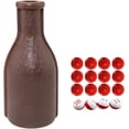 thumbnail image 1 of 1Set Plastic Kelly Pool Shaker Bottle with 16 Numbered Marbles Tally Peas/Balls, Brown Ball, 1 of 4