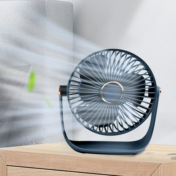 EGNMCR Portable Fan Desk Fan New Night Light Mini Desktop Fan Household High Wind Silent Student Desktop Charging Fan desktop charging fan