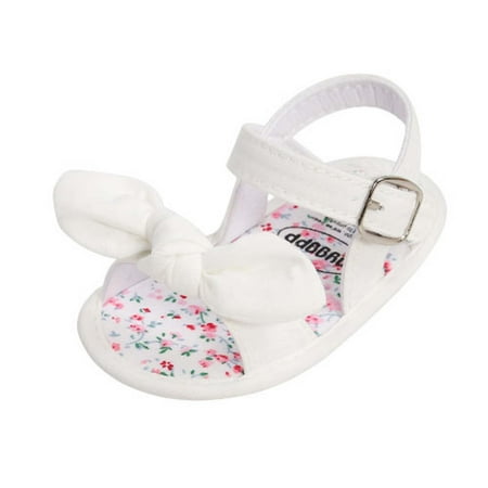 

Baby Anti-Slip First Walking Shoes Sandals for Infant Toddler Toddler Kid Baby Girls Summer Princess Breathable Soft Bottom Non-slip Casual Sandals 6-9 Months