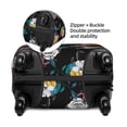 thumbnail image 4 of Daiia Hibiscus Rose Luggage Cover, Thickened Washable Travel Luggage Covers, Elastic Unique Baggage Covers for 18-20 inch Luggage-Small, 4 of 9