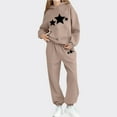 thumbnail image 1 of Cowsor Little Girls Outfits 2 Piece Toddler Long Sleeve Sweatshirt Leggings Pants Clothing Set, 1 of 5