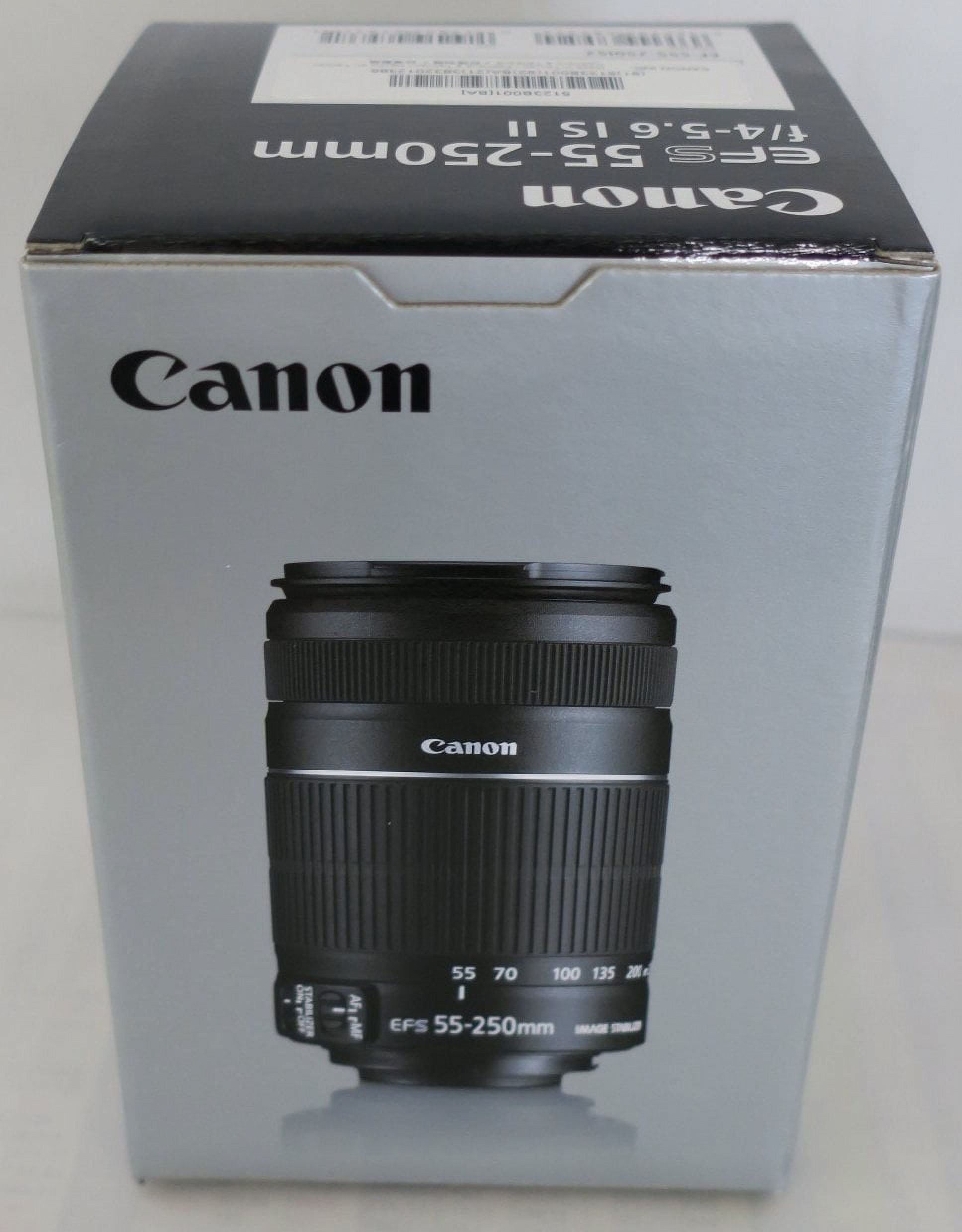 Canon EF-S 55-250mm f/4-5.6 IS II Lens - Walmart.com Canon EF-S 55-250mm f/4-5.6 IS II Lens - Walmart.com