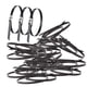 thumbnail image 2 of Bridas para cables de metal autoblocantes de 100 piezas, bridas para cables multifuncionales de acero inoxidable para trabajo pesado, color negro para 46x250mm DYNWAVEMX Brida para cables autoblocante, 2 of 8