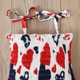 thumbnail image 4 of Bouanq 4th of July Dress Summer Toddler Girl Clothes Sundress for Independence Day Dress Kids 1-6 Years, 4 of 7