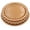 Gold Round, variant on Charlotte Cake Pan 10 Inch Heavy Duty Carbon Steel Fluted Mold with Non-Stick Coating Professional Decorative Round Pan for Wedding, Birthday & Holiday Baking Gold Ripple