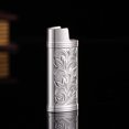 thumbnail image 4 of Vintage Zinc Alloy Lighter Case with Eye Catching Portable Holder, Unique Gift for Collectors, Versatile Accessory, 4 of 8