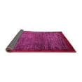 thumbnail image 2 of Ahgly Company Indoor Round Abstract Pink Modern Area Rugs, 5' Round, 2 of 4