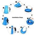 thumbnail image 5 of Costway Portable Pop up Camping Fishing Bathing Shower Toilet Changing Tent Room Blue, 5 of 10
