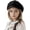 Black, variant on Wool Flat Cabbie Hat, Classic Newsboy Beret Cap for Toddler Boys Girls