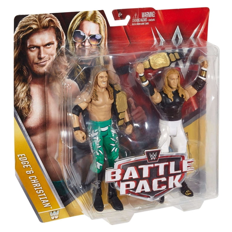 WWE フィギュア 2体セット エッジ &クリスチャン WWE Edge and Christian Figure 2-Pack - Slammin Rivalry - Walmart.com