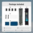 thumbnail image 6 of Alpha Joy 10x10ft One Push Setup Canopy Instant Outdoor Canopy Tent Portable Pop-up Canopy with Roller Bag, D&L Blue, 6 of 8