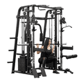 thumbnail image 1 of Jaula Smith Con Polea y Peso integrado 120 Kg Negro/Gris, 1 of 9