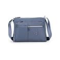 thumbnail image 2 of Deago Crossbody Bag for Women Nylon Waterproof Lightweight Casual Shoulder Handbag Purse Bookbag (Blue), 2 of 9
