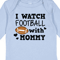 thumbnail image 4 of Inktastic I Watch Football with My Mommy Boys Long Sleeve Baby Bodysuit, 4 of 5