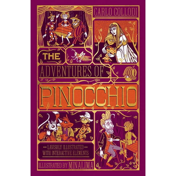 The Adventures of Pinocchio (Minalima Edition): (Ilustrated with Interactive Elements), (Hardcover)