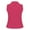 Red, variant on Women's Sleeveless Collar Shirt for Layering Slim Fit Blouse Versatile Inner Top to Wear Under Blazer for Work XXXL Size Black