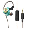 thumbnail image 2 of Pebbuoy High-Performance In-Ear Wired Headphones with Noise-Cancelling Mic HiFi Sound Comfortable Stage Monitor Earphone, 2 of 8