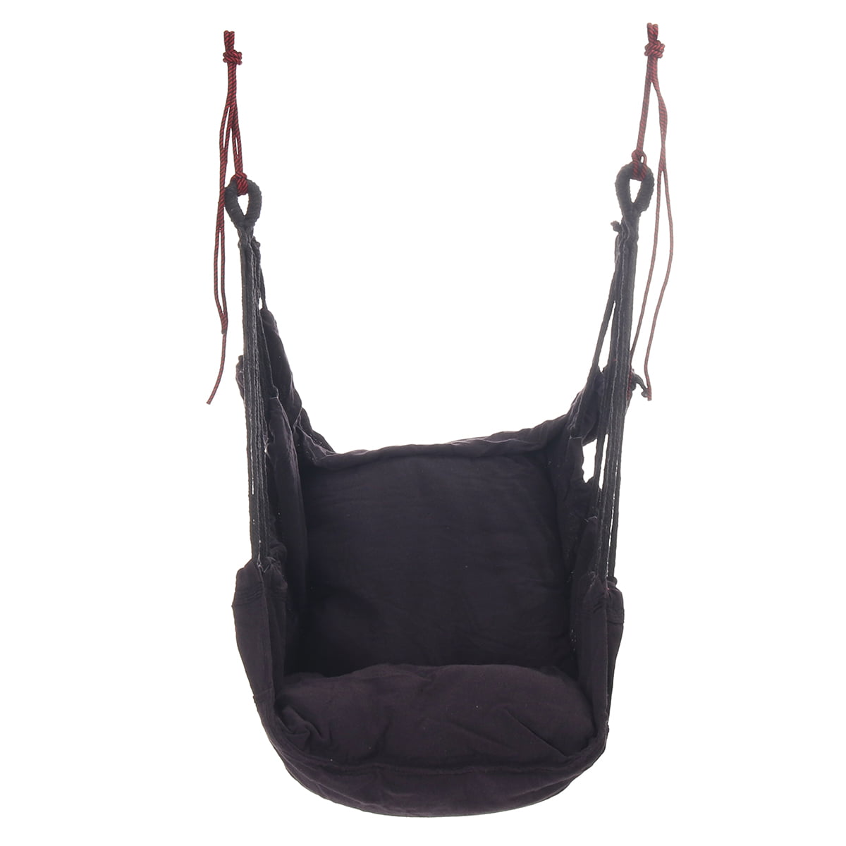 【250KG】Deluxe Macrame Hammock Chair Rope Hanging Garden Yard Swing Seat W/ Bag 