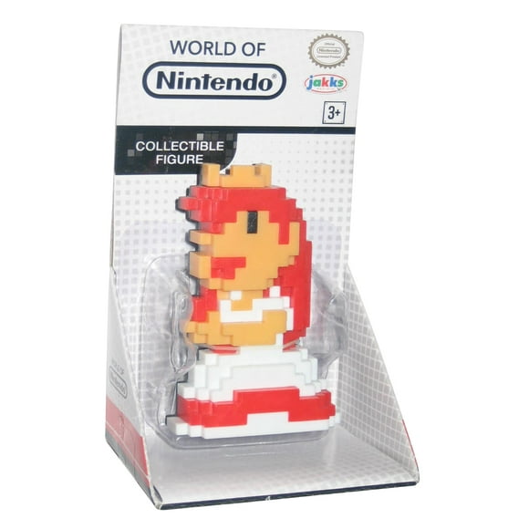 Monde de Nintendo Super Mario Bros. Princesse Pêche Classique 8-Bit Jakks Pacific Figure