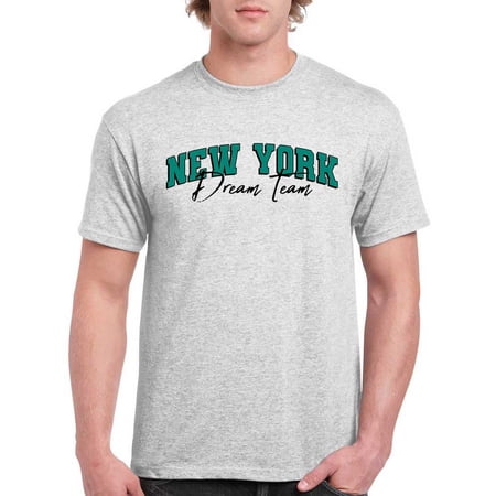 Retro College New York Sweatshirt Men -Image by Shutterstock, Male 4X-Large