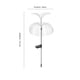 thumbnail image 3 of Luz de tierra de medusas solares, interruptor automático, iluminación de paisaje para jardín doméstico (E), 3 of 8