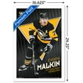 thumbnail image 3 of NHL Pittsburgh Penguins - Evgeni Malkin 19 Wall Poster, 14.725" x 22.375" Framed, 3 of 6