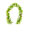 thumbnail image 2 of TOPRenddon 6FT Easter Garland Spring Vine with Easter Eggs Flowers Berries for Rustic Mantle Arch Home Table Tree Decoration, 2 of 9