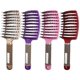thumbnail image 2 of Hair Brush, Professional Detangling Brush with Handle, No Pull Hair Brush, Boar Bristle Hair Styling Brush for Curly Long Fine Thick Curly Hair (Gold), 2 of 5