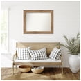 thumbnail image 2 of Amanti Art Custom Wall and Bathroom Mirror (29.5 x 37.5 in.), Owl Brown Frame, 2 of 7