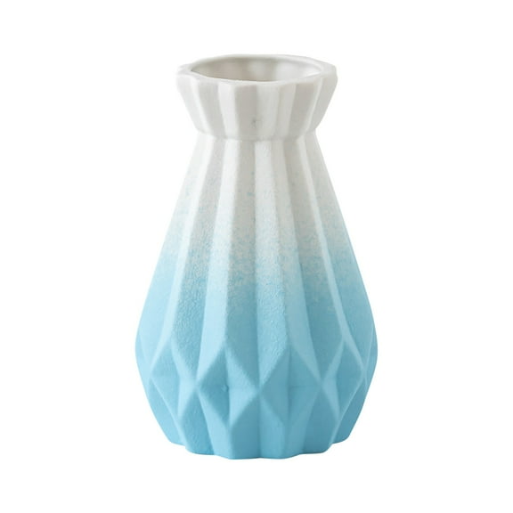 Eoozwa Ceramic Hydroponic Vase for Living Room Home Decor Modern Frosted Glaze Tabletop Centerpiece 6x3.9 Inch Plant Display