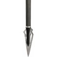 thumbnail image 5 of Serrated Arrowheads Hunting Tips Pack of 12 for Carbon, Crossbow, Aluminium, and Fibreglass Arrows, B-100 Grains, 5 of 5