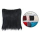 thumbnail image 5 of Funda de Almohada Larga de Lujo Sintética, Funda de Cojín de Felpa Súper Suave, Sofá Cama de Lujo para El Hogar, Coche Decorativa, 40x Negro Sunnimix funda de almohada de piel sintética, 5 of 8