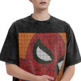 thumbnail image 2 of Spider-Man Vintage Washed Drop Shoulder Short Sleeve T-Shirt - Iron On, 2 of 7