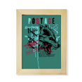 thumbnail image 1 of Graffiti Street Wolf Illustration Pattern Desktop Adorn Photo Frame Display Art Painting Wooden, 1 of 3