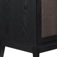 thumbnail image 3 of Sango Arch 2 Door Cabinet - Black, Stylish and Functional Storage, 3 of 7