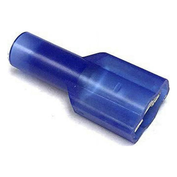 3M Nylon .250 Fully Insulated Female Quick Disconnect Terminals 16-14 Gauge Blue