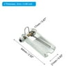 thumbnail image 2 of 1.7 Inch Hook Safety Latch Kit, Metal Towing Hitch Replacement, Silver, 4 Pack, 2 of 6