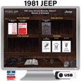 thumbnail image 2 of Detroit Iron OEM 1981 Jeep Shop Manual, Service Bulletins & Owner Manual Kit on USB, 2 of 2