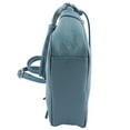 thumbnail image 6 of SILVERFEVER Genuine Leather French Kiss Cross Body Organizer Handbag Purse (Light Blue-Tassle), 6 of 7