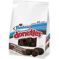 thumbnail image 3 of Hostess Donettes Double Chocolate Mini Donuts, 11.25 oz Bag (Pack of 6), 3 of 6