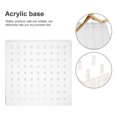 thumbnail image 4 of RUNROTOO Acrylic Photo Display Stand 10X10CM 1Pack For Clay Figures Drying Process, 4 of 7