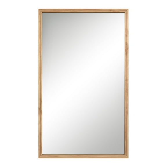 Renwil Canas 40" H x 24" W Wall Mirror, Brown