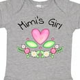 thumbnail image 4 of Inktastic Mimi's Girl- Heart Flowers Girls Baby Bodysuit, 4 of 5