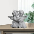 thumbnail image 4 of Estatua, portavelas, figura, adornos, amigos adecuados, Artemisa, recuerdo, madre, mago, estatua, caja de música, ser querido, para gallina, hija Beso a la izquierda, 4 of 9