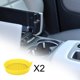 thumbnail image 5 of Posavasos para coche, antideslizante, a prueba de golpes, accesorios interiores Amarillo, 5 of 9