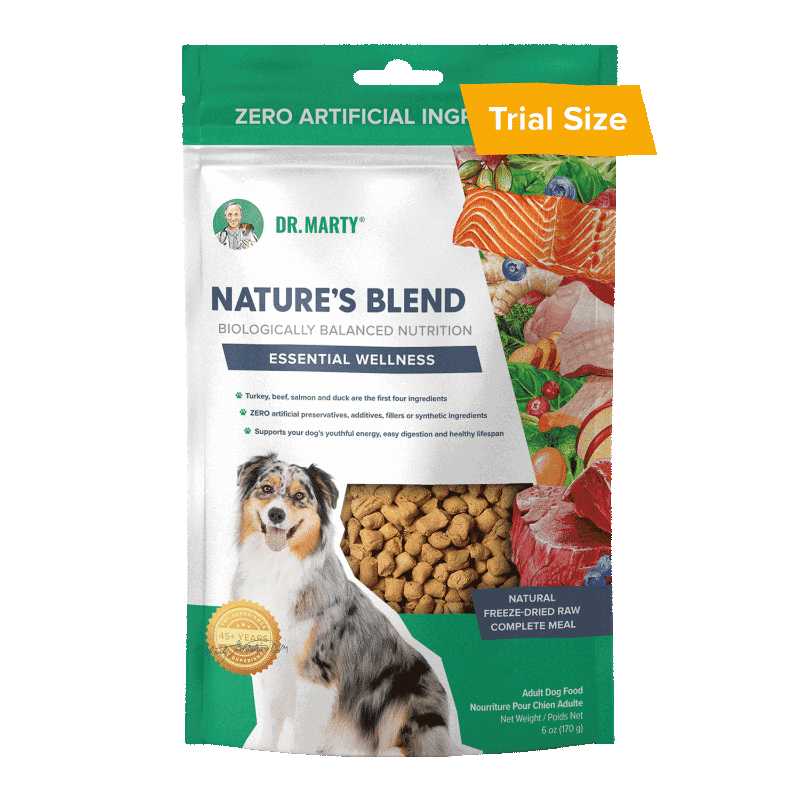 Dr Marty Nature’s Blend Healthy Digestion Freeze-Dried Raw Dog Food